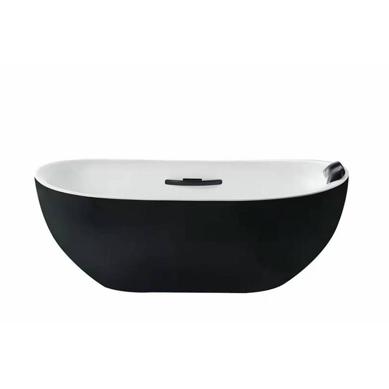 Freistehende Badewanne aus Fiberglas