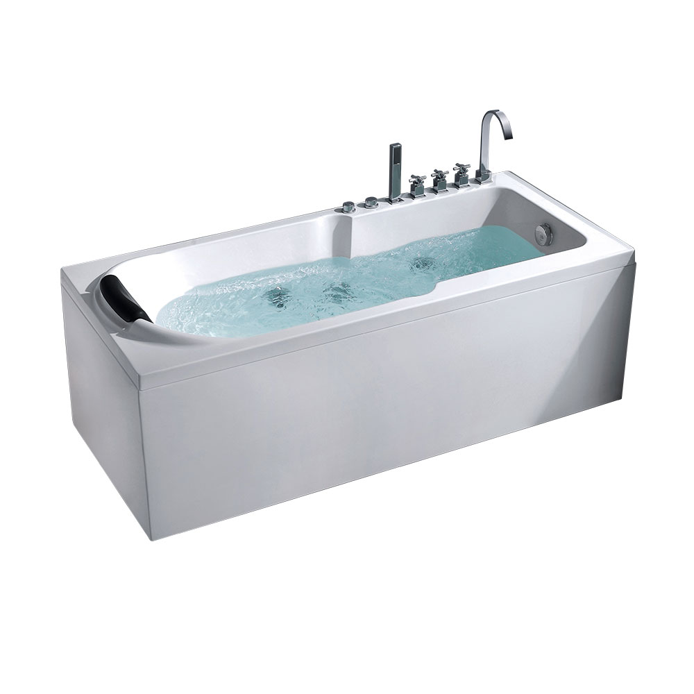 Rechteckige beheizte Whirlpool-Badewanne